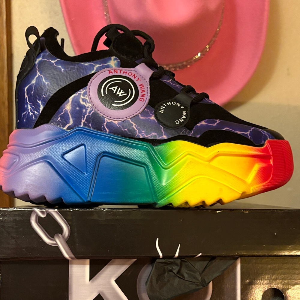 Anthony Wang Platform Sneakers